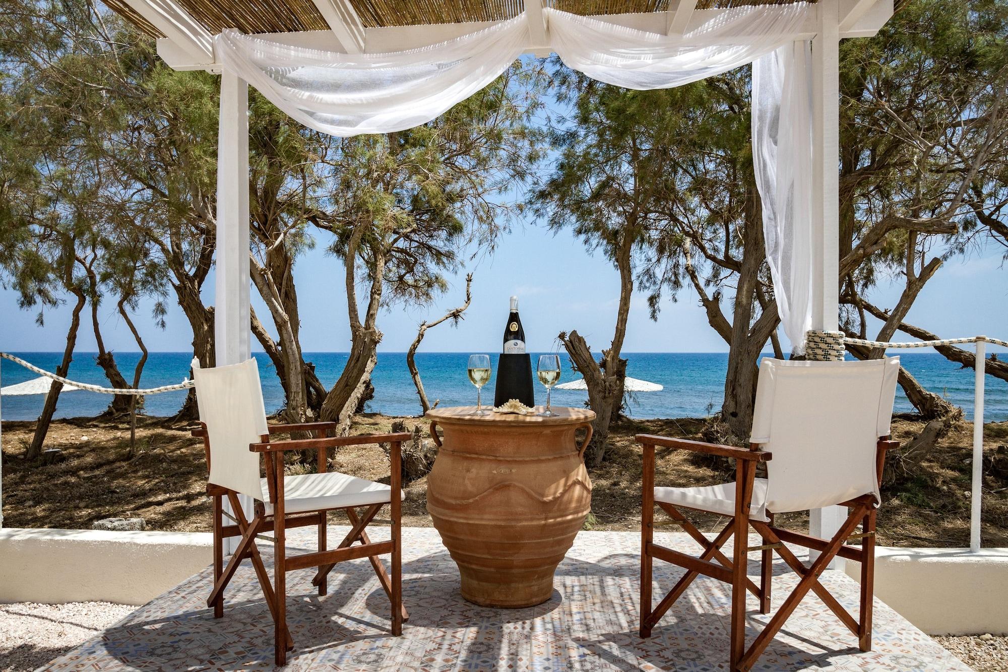 Sea Sound White Katikies Aparthotel Exomitis  ภายนอก รูปภาพ