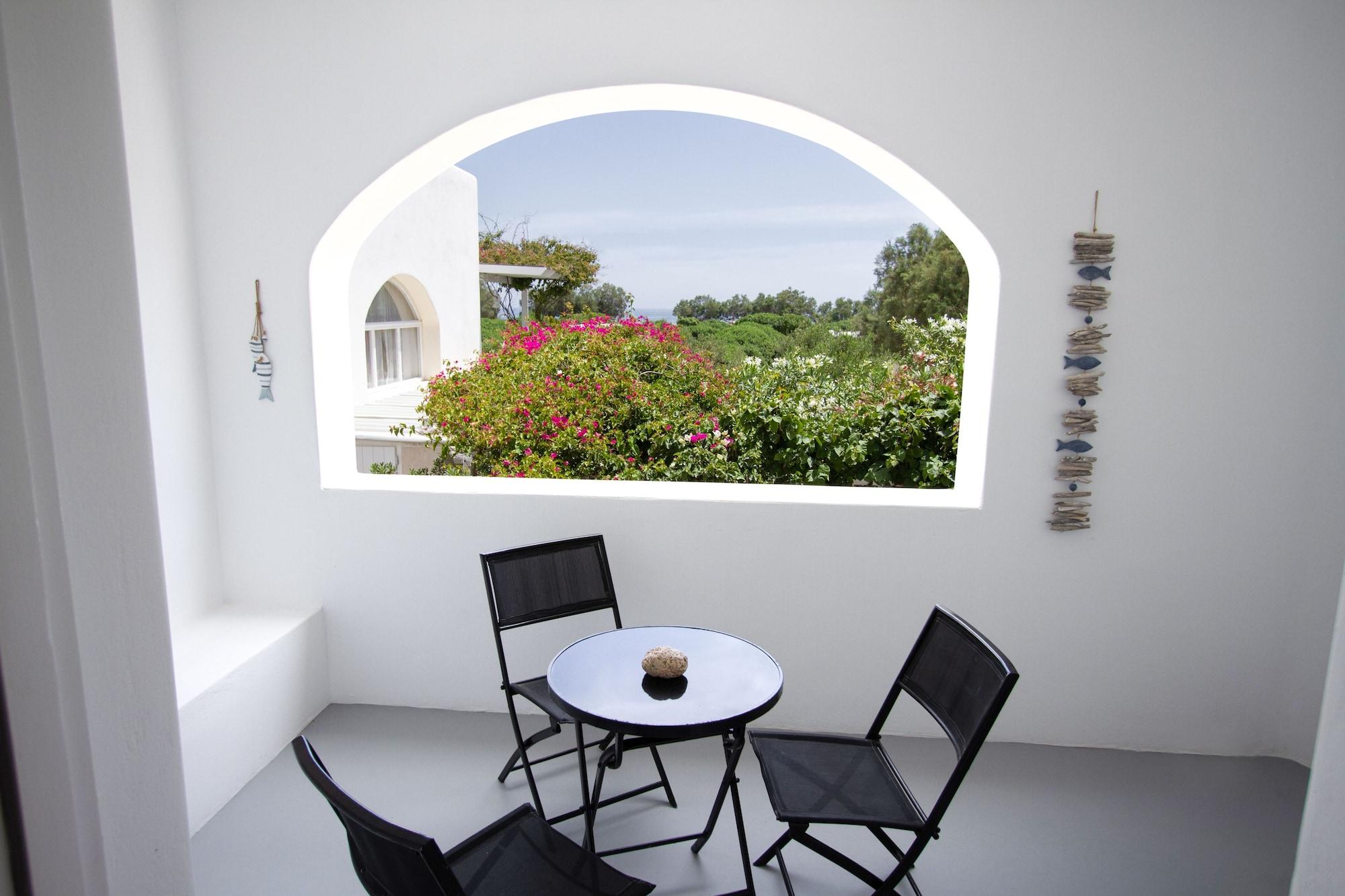Sea Sound White Katikies Aparthotel Exomitis  ภายนอก รูปภาพ