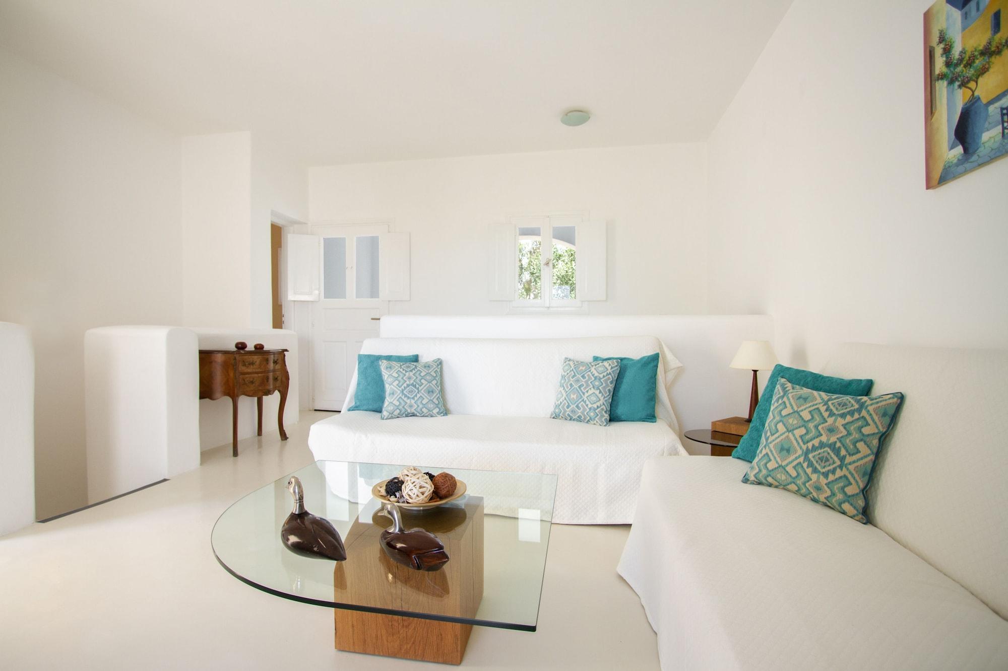 Sea Sound White Katikies Aparthotel Exomitis  ภายนอก รูปภาพ