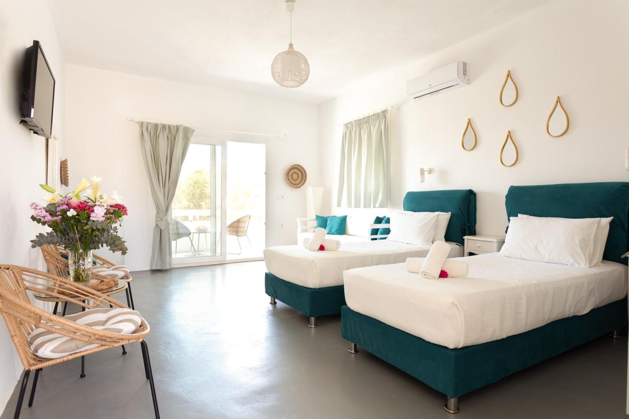 Sea Sound White Katikies Aparthotel Exomitis  ภายนอก รูปภาพ