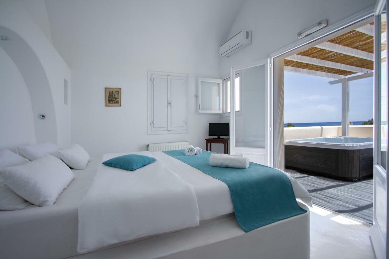 Sea Sound White Katikies Aparthotel Exomitis  ภายนอก รูปภาพ