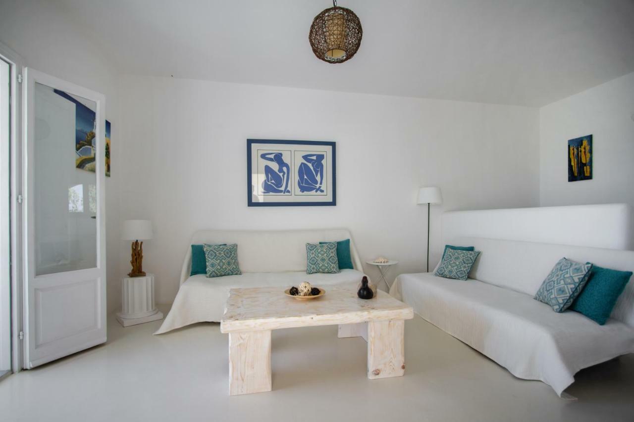 Sea Sound White Katikies Aparthotel Exomitis  ภายนอก รูปภาพ